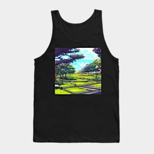 Anime Style Landscape Tank Top